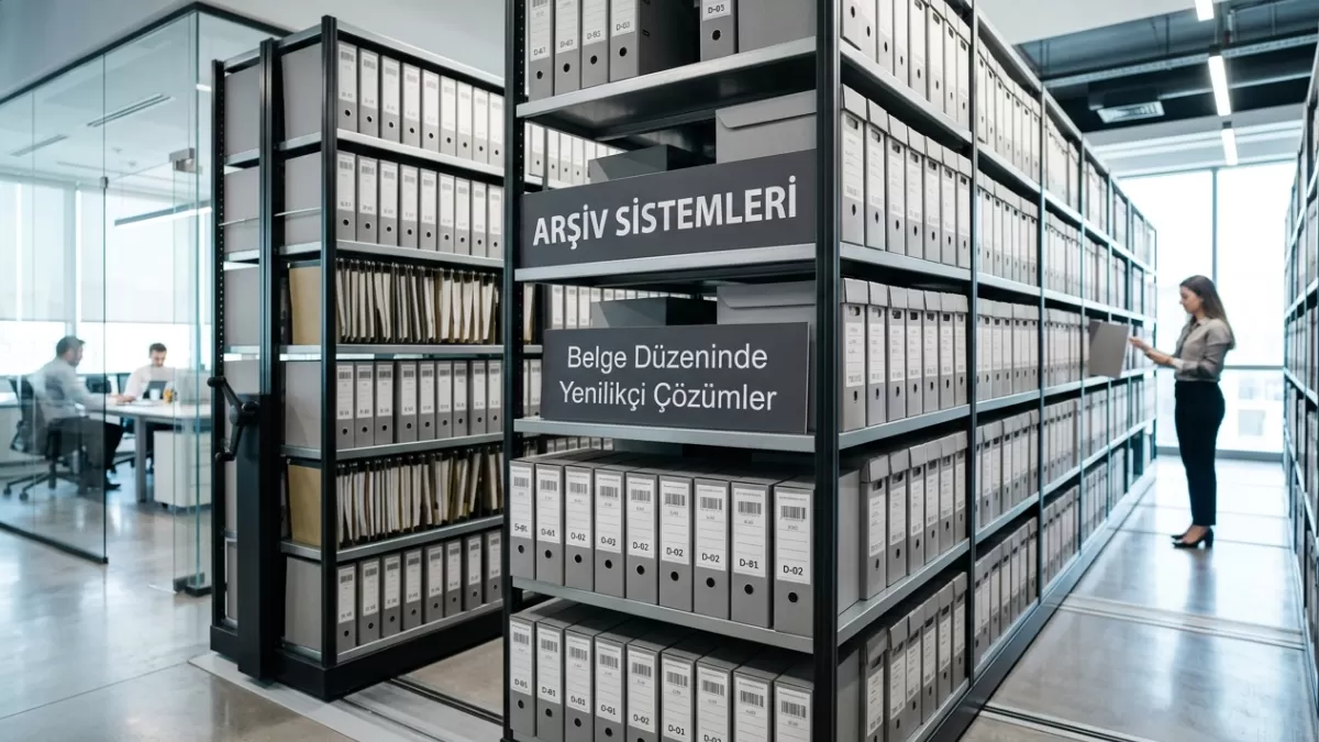 Arşiv Sistemleri Raf: Belge Düzeninde Yenilikçi Çözümler