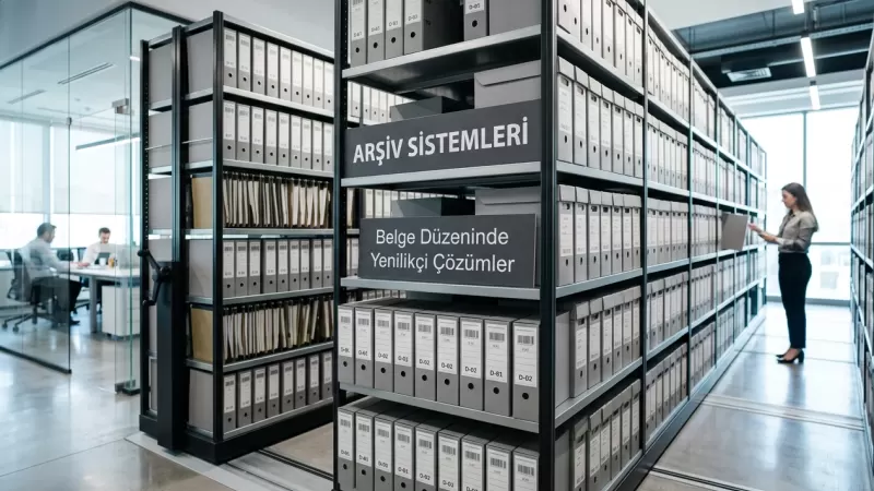 Arşiv Sistemleri Raf: Belge Düzeninde Yenilikçi Çözümler