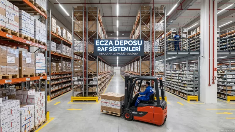 Ecza Deposu Raf Sistemleri: Depolama Verimliliği ve Düzen