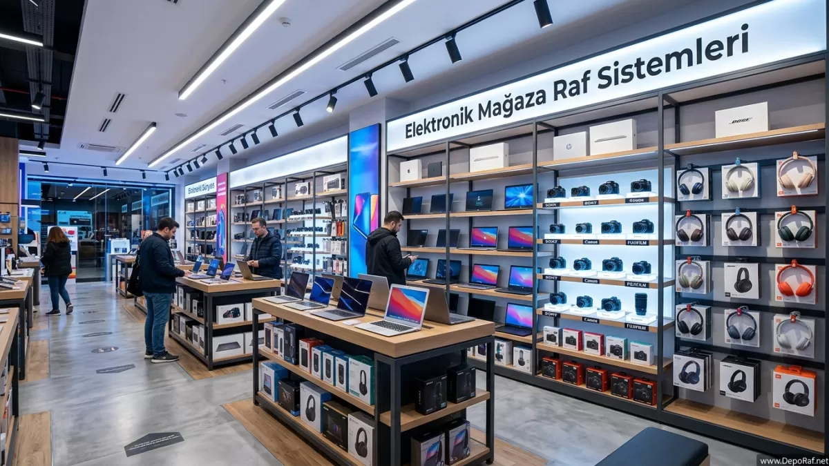 Elektronik Mağaza Raf Sistemleri: İşletmenizi Geliştirmenin Yolu