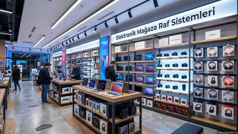 Elektronik Mağaza Raf Sistemleri: İşletmenizi Geliştirmenin Yolu