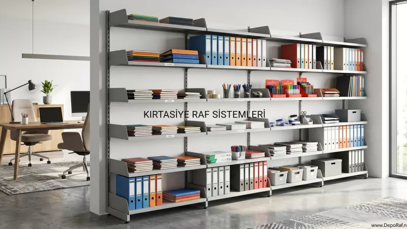 Kırtasiye Raf Sistemleri: Ofis Düzeninizi Mükemmelleştirin