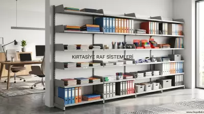 Kırtasiye Raf Sistemleri: Ofis Düzeninizi Mükemmelleştirin