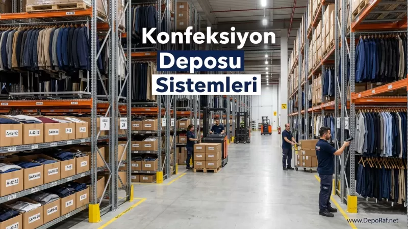 Konfeksiyon Deposu Sistemleri: İşletmeniz İçin Verimli Depolama Çözümleri