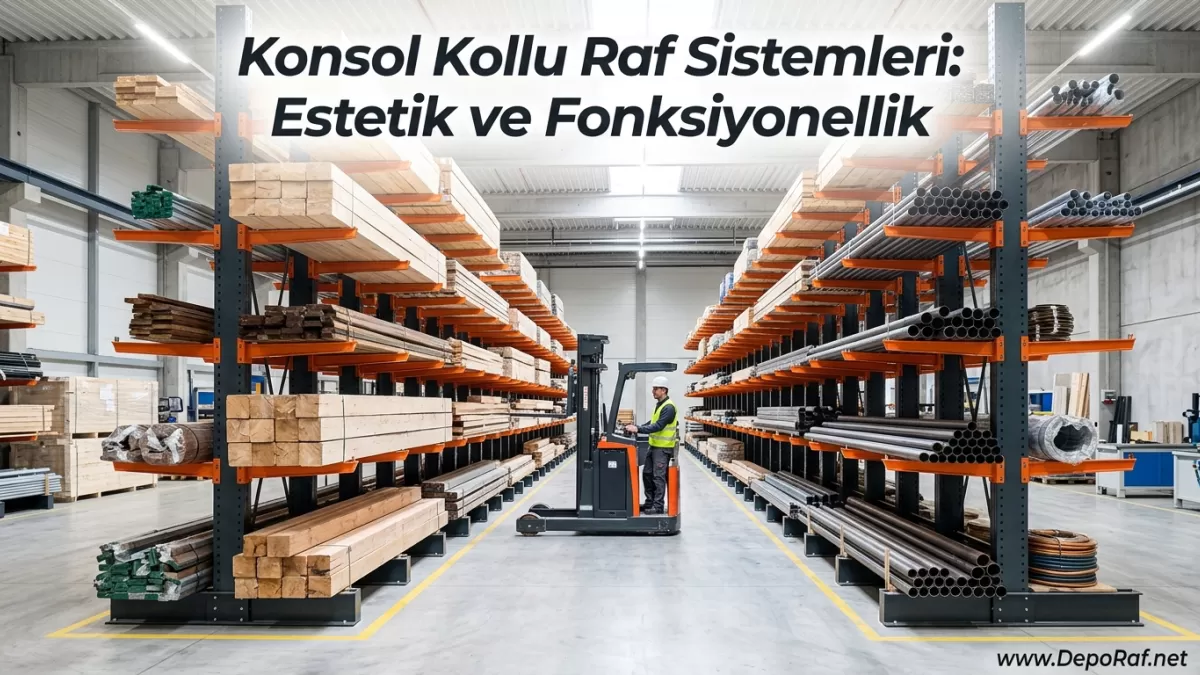 Konsol Kollu Raf Sistemleri: Depolama Çözümlerinde Estetik ve Fonksiyonellik