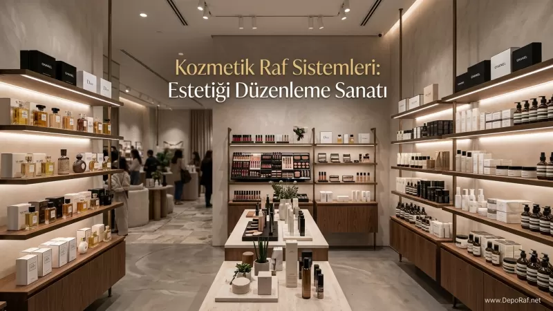 Kozmetik Raf Sistemleri: Estetiği Düzenleme Sanatı