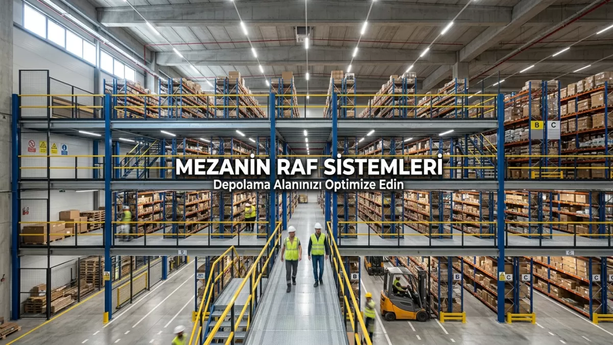 Mezanin Raf Sistemleri: Depolama Mekanlarınızı Optimize Edin