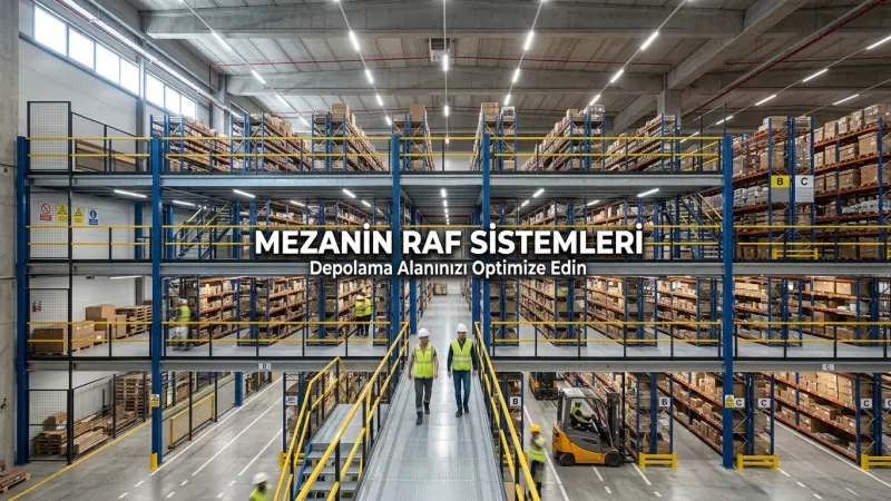Mezanin Raf Sistemleri: Depolama Mekanlarınızı Optimize Edin
