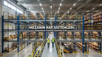 Mezanin Raf Sistemleri: Depolama Mekanlarınızı Optimize Edin