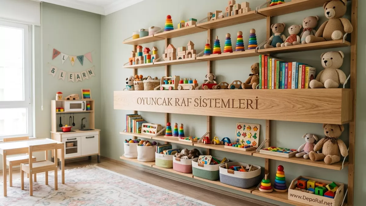 Oyuncak Raf Sistemleri: Çocuklarınız İçin Güvenli ve Düzenli Bir Oyun Alanı