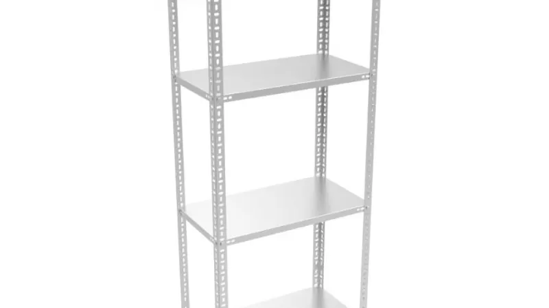 4 Katlı Galvaniz Çelik Raf. Arşiv,Dosya,Depo Rafı