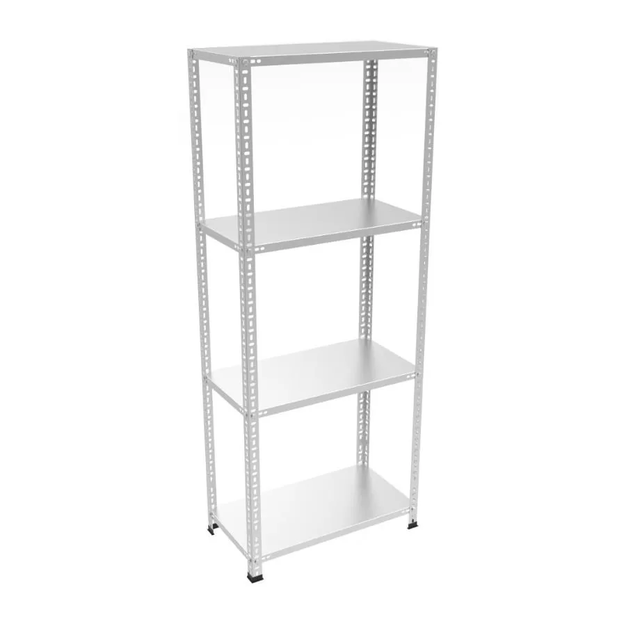 4 Katlı Galvaniz Çelik Raf. Arşiv,Dosya,Depo Rafı