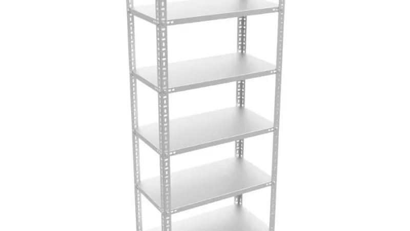 6 Katlı Galvaniz Çelik Raf. Dosya, Kiler, Depo Rafı